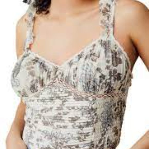 FREE PEOPLE WEEKEND PLANS BODYSUIT NWT SIZE M - Picture 3 of 13